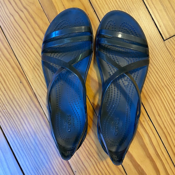 CROCS Shoes - Crocs Isabella Black Sandal Size 6